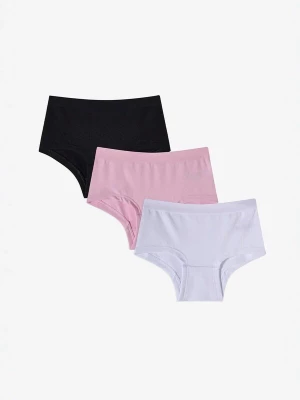 Obrázek produktu Penti Spodní prádlo 'PENTI Mädchen Basic 3er-Pack Hipster Slip' růžová / černá / bílá