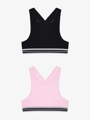 Obrázek produktu Penti Top 'PENTI Glitzer-Sporttops im 2er-Pack' černá