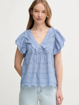 Obrázek produktu Pepe Jeans Bavlněná halenka Pepe Jeans DAME modrá