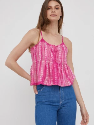 Obrázek produktu Pepe Jeans Bavlněná halenka Pepe Jeans Pam růžová