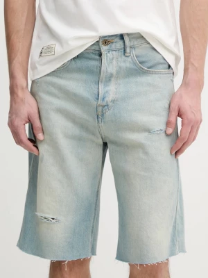 Obrázek produktu Pepe Jeans Bavlněné riflové kraťasy BERMUDA SHORT TINT modrá