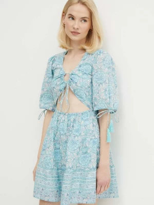Obrázek produktu Pepe Jeans Bavlněné šaty Pepe Jeans MARGOT modrá