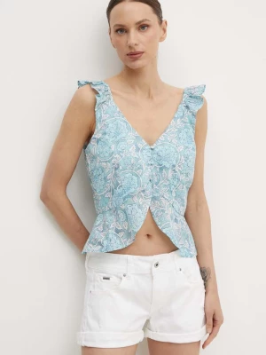 Obrázek produktu Pepe Jeans Bavlněný top Pepe Jeans EMILIA modrá