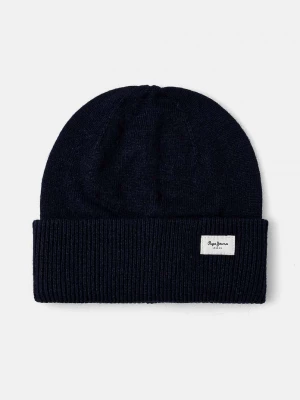 Obrázek produktu Pepe Jeans Čepice z vlněné směsi Pepe Jeans YELA HAT námořnická modř