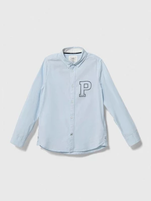 Obrázek produktu Pepe Jeans Dětská bavlněná košile Pepe Jeans modrá