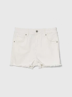 Obrázek produktu Pepe Jeans Dětské riflové kraťasy Pepe Jeans A-LINE SHORT HW JR bílá