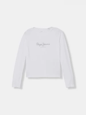 Obrázek produktu Pepe Jeans Dětské tričko s dlouhým rukávem Pepe Jeans Hana bílá