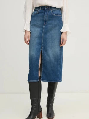 Obrázek produktu Pepe Jeans Džínová sukně Pepe Jeans MIDI SKIRT HW modrá