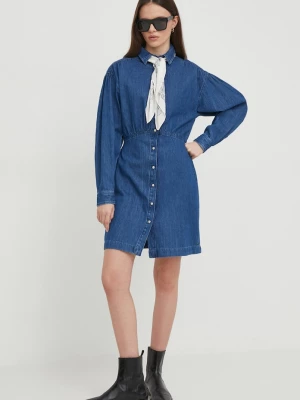 Obrázek produktu Pepe Jeans Džínové šaty Pepe Jeans JULIE námořnická modř