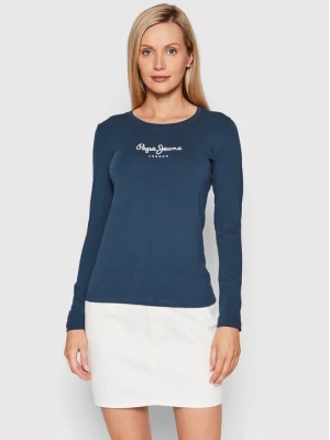 Obrázek produktu Pepe Jeans Halenka New Virginia PL505203 Tmavomodrá Slim Fit