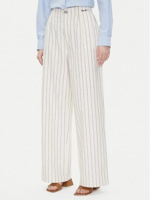 Obrázek produktu Pepe Jeans Kalhoty z materiálu Herly PL211806 Béžová Wide Leg