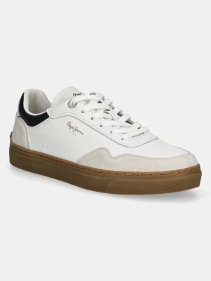Obrázek produktu Pepe Jeans Kožené sneakers boty Pepe Jeans CAMDEN COLLAR M béžová