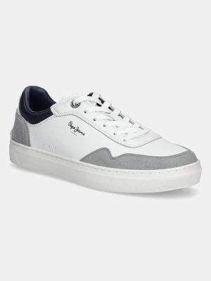 Obrázek produktu Pepe Jeans Kožené sneakers boty CAMDEN COLLAR M bílá
