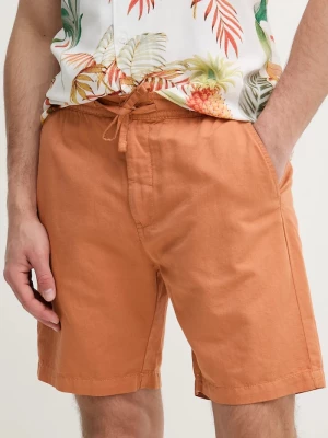 Obrázek produktu Pepe Jeans Lněné kraťasy Pepe Jeans RELAXED LINEN SMART SHORTS oranžová
