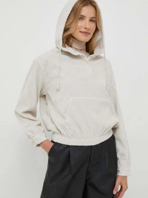 Obrázek produktu Pepe Jeans mikina s kapucí dámská bavlněná s elastanem béžová