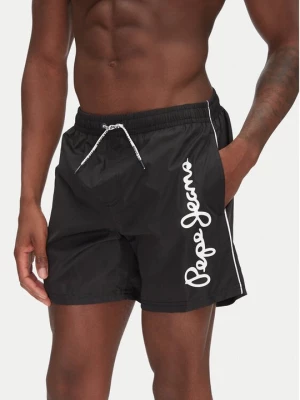 Obrázek produktu Pepe Jeans Plavecké šortky Logo PMB10419 Černá Regular Fit