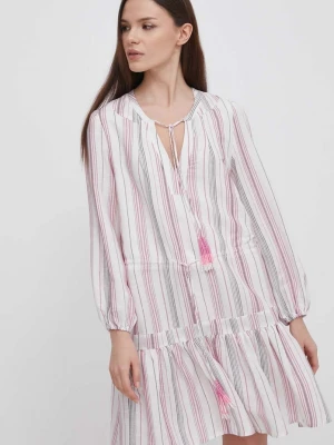 Obrázek produktu Pepe Jeans Šaty lněné Pepe Jeans DEBBIE vícebarevná