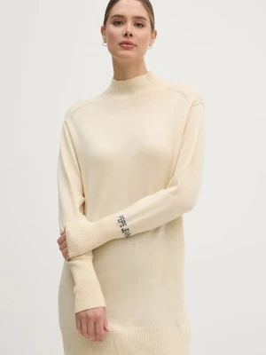 Obrázek produktu Pepe Jeans Šaty z vlněné směsi Pepe Jeans HAZEL DRESS béžová