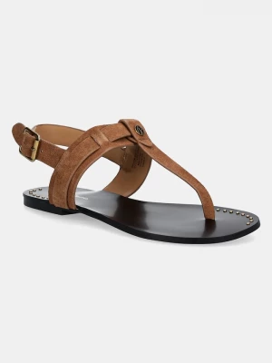 Obrázek produktu Pepe Jeans Semišové sandály SAM ONE hnědá