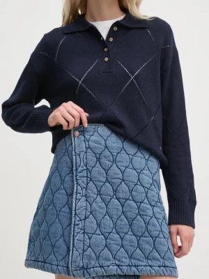 Obrázek produktu Pepe Jeans Sukně Pepe Jeans MINI SKIRT HW QUILTED modrá