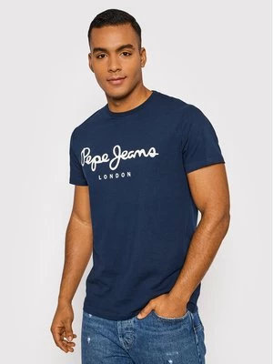 Obrázek produktu Pepe Jeans T-Shirt Original PM508210 Tmavomodrá Slim Fit