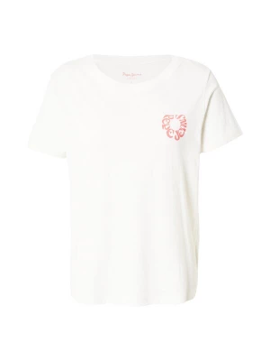 Obrázek produktu Pepe Jeans Tričko 'BECKA' pastelově červená / bílá