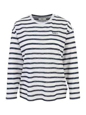 Obrázek produktu Pepe Jeans Tričko 'Marlen' tmavě modrá / přírodní bílá