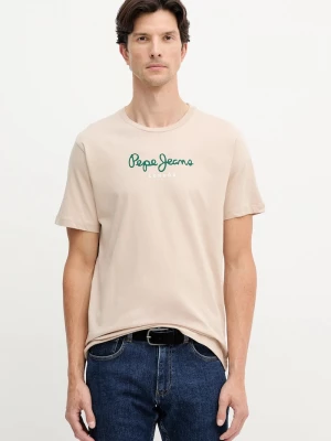 Obrázek produktu Pepe Jeans tričko pánské bavlněné EGGO N béžová