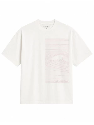 Obrázek produktu Perfect&Basic Trikot 'Oversize Unisex - Wave Flock Tee' pastelově růžová
