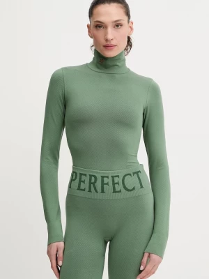 Obrázek produktu Perfect Moment Funkční košile dlouhým rukávem vlněnou směsí Perfect Moment Perfect Thermal zelená