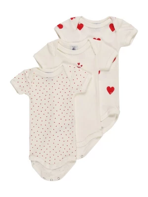 Obrázek produktu PETIT BATEAU Dupačky / body červená / bílá
