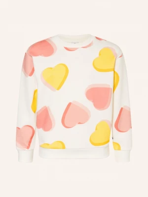 Obrázek produktu Petit Bateau Mikiny bílá / starorůžová / tmavě žlutá