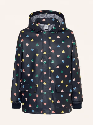 Obrázek produktu Petit Bateau Nepromokavá Bunda tmavě modrá / starorůžová / tmavě žlutá