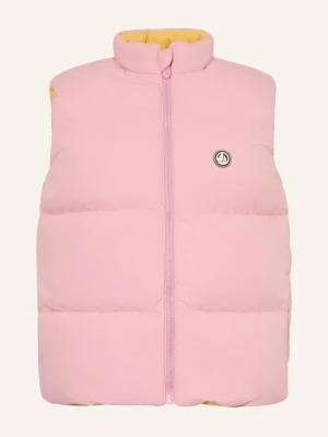 Obrázek produktu Petit Bateau Prošívaná Oboustranná Vesta růžová / žlutá