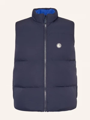 Obrázek produktu Petit Bateau Prošívaná Oboustranná Vesta tmavě modrá