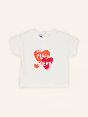 Obrázek produktu Petit Bateau Tričko bílá / tmavě červená / oranžová