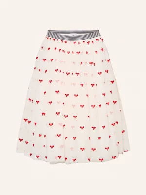 Obrázek produktu Petit Bateau Tylová Sukně bílá / červená