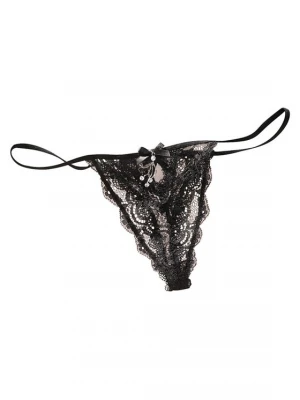 Obrázek produktu PETITE FLEUR GOLD Tanga černá
