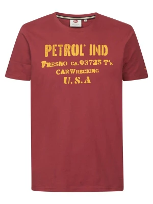 Obrázek produktu Petrol Industries Tričko rezavě hnědá / žlutá
