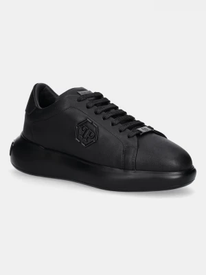 Obrázek produktu Philipp Plein Kožené tenisky Philipp Plein Lo-Top černá