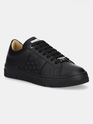 Obrázek produktu Philipp Plein Kožené tenisky Philipp Plein Lo-Top Monogram černá