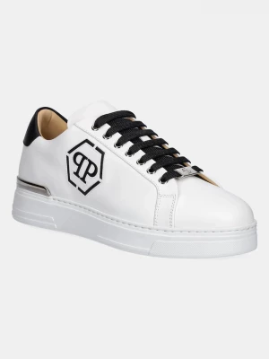 Obrázek produktu Philipp Plein Kožené tenisky Philipp Plein Nappa Lo-Top Hexagon