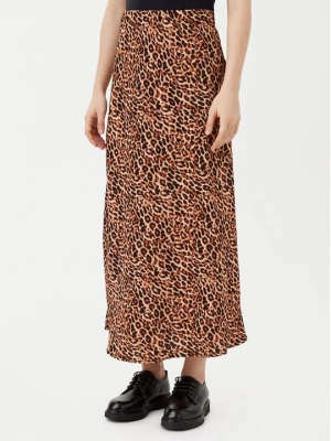 Obrázek produktu Pieces Midi sukně Franan 17116541 Hnědá Regular Fit