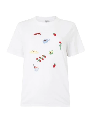 Obrázek produktu PIECES Tričko 'PCGAK' světlemodrá / trávově zelená / tmavě červená / bílá