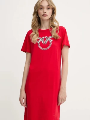 Obrázek produktu Pinko Bavlněné šaty Pinko Answear Exclusive červená