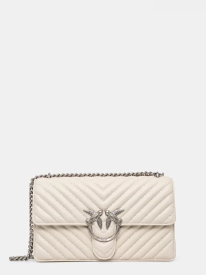 Obrázek produktu Pinko crossbody kabelka dámská kožená béžová