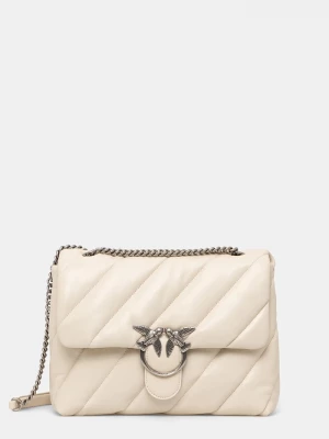 Obrázek produktu Pinko crossbody kabelka dámská kožená béžová