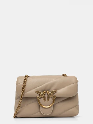 Obrázek produktu Pinko crossbody kabelka dámská kožená béžová