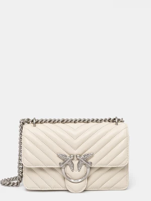 Obrázek produktu Pinko crossbody kabelka dámská kožená béžová