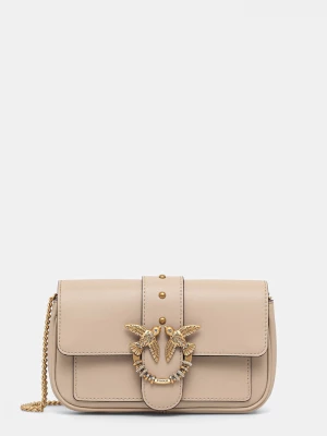 Obrázek produktu Pinko crossbody kabelka dámská kožená béžová